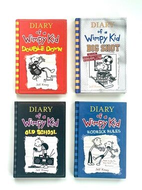 Diary of a Wimpy Kid Hardcover Book Lot